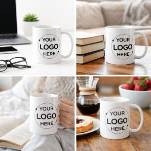 Mug Promotion de la marque avec logo d'entreprise