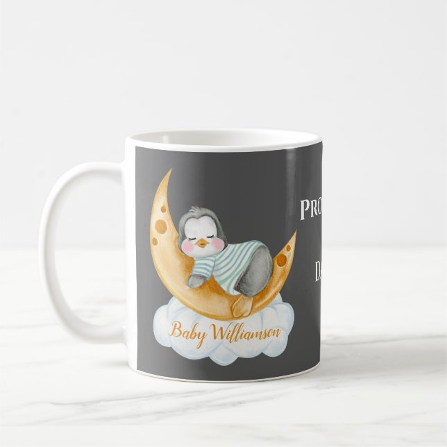 Mug Promu à Daddy Baby Penguin (Gauche)