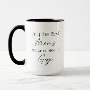 Mug Promu à Gigi   Cadeau grand-mère   Nouveau grand-m