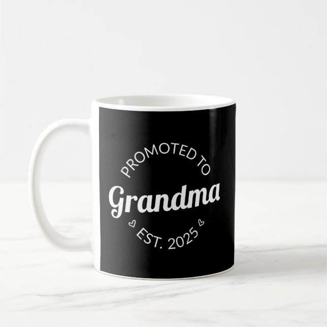 Mug Promu À Grand-Mère Est. 2025 I (Gauche)