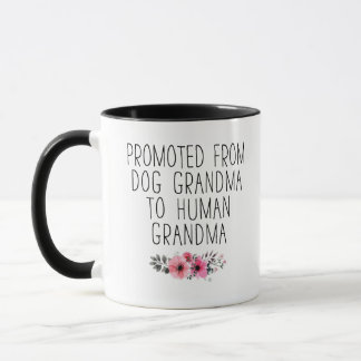 Mug Promu À Grand-Mère Humaine De Grand-Mère De Chien