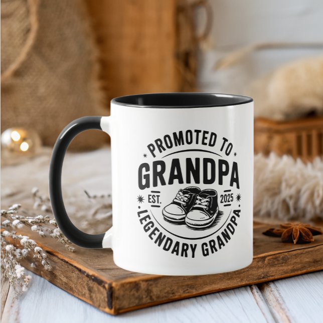 Mug Promu À Grand-Père Est 2025 (Créateur téléchargé)