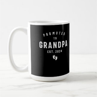 Mug Promu à Grandpa Est 2024 Bientôt être grand-père