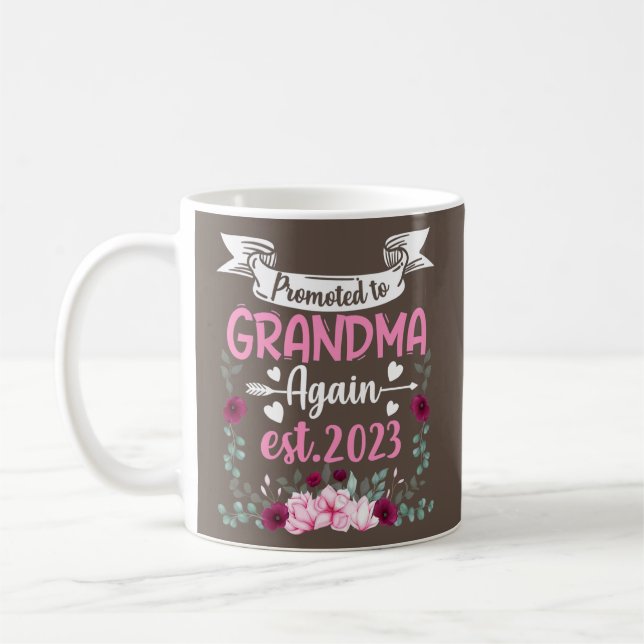 Mug Promu à la Fleur Grandma A nouveau Est 2023 (Gauche)