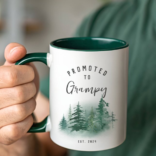 Mug Promu à l'année de Papy (Créateur téléchargé)