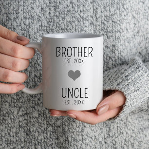 Mug Promu À Oncle Présent Pour La Première Fois Nouvea