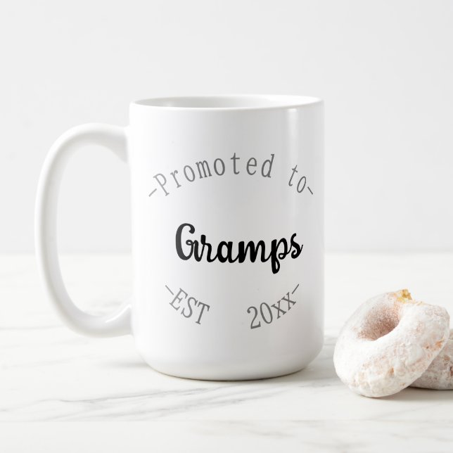 Mug Promu au rang de Papi (Avec donut)