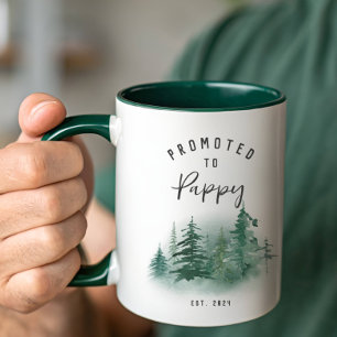 Mug Promu au rang de Papi Année d'Est.
