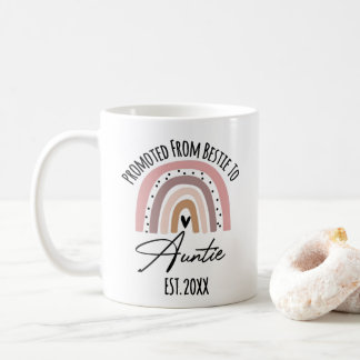 Mug Promu De Bestie À Tante, Tante À Être Cadeau