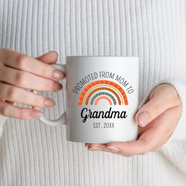 Mug Promu De Maman À Grand-Mère Est 2024 Nouvelle Gran (Créateur téléchargé)