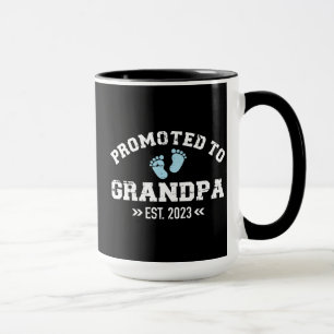 Mug Promu grand-père est. faire-part de grossesse 2023