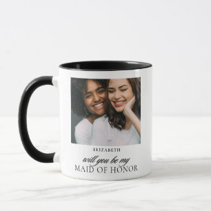 Mug Proposition de Demoiselle d'Honneur de Photographi