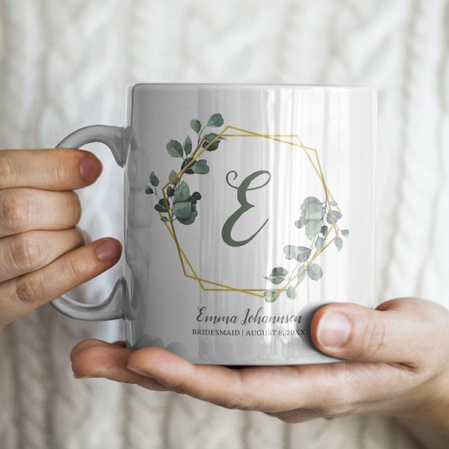 Mug Proposition de la fête de la mariée d'une domestiq (Créateur téléchargé)