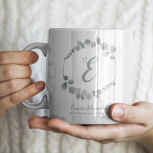 Mug Proposition de la fête de la mariée d'une domestiq