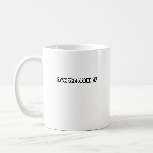 Mug Propre Voyage Autonomisation Vie Cible (Gauche)