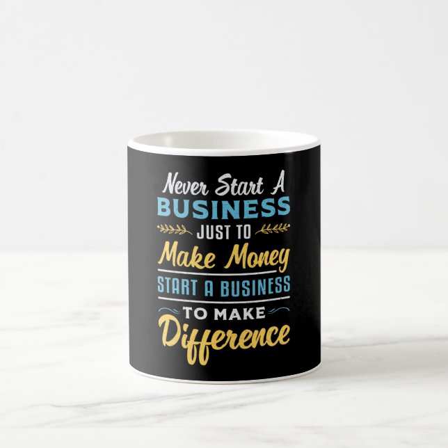 Mug Propriétaire D'Entreprise Ne Commence Jamais Un PD (Centre)