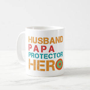 MUG PROTÉCTEUR PAPA MARI HERO