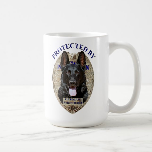 Mug Protégé par le berger allemand (Droite)