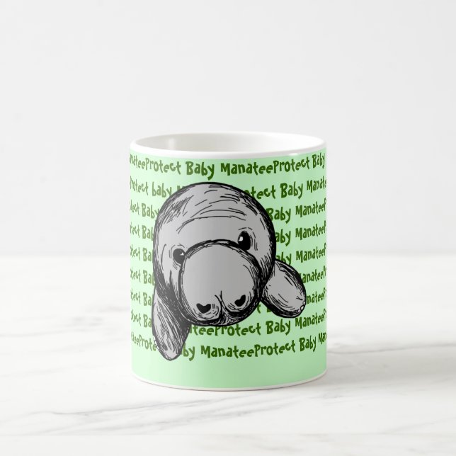 Mug Protéger le bébé manaté (Centre)
