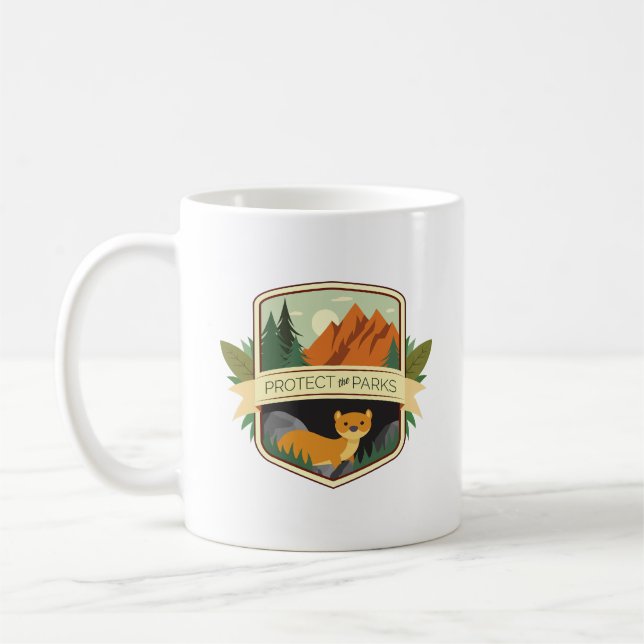 Mug Protéger le patrimoine des parcs (Gauche)
