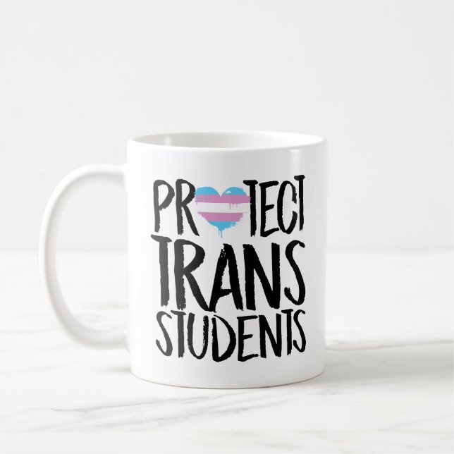 Mug Protéger les étudiants trans (Gauche)