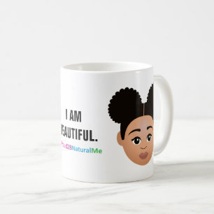 Mug #Proud2BNaturalMe Complexion "JE SUIS BEAU"