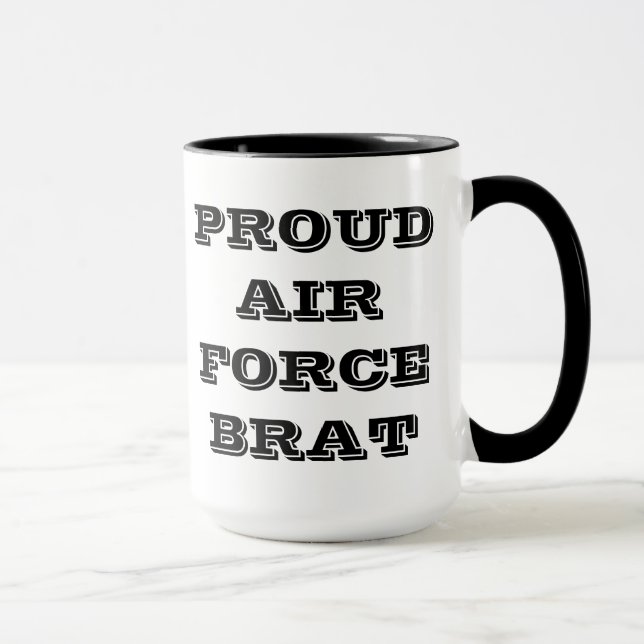 Mug Proud Air Force Brat (Right)