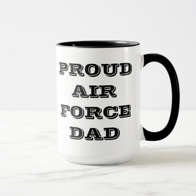 Mug Proud Air Force Dad (Right)
