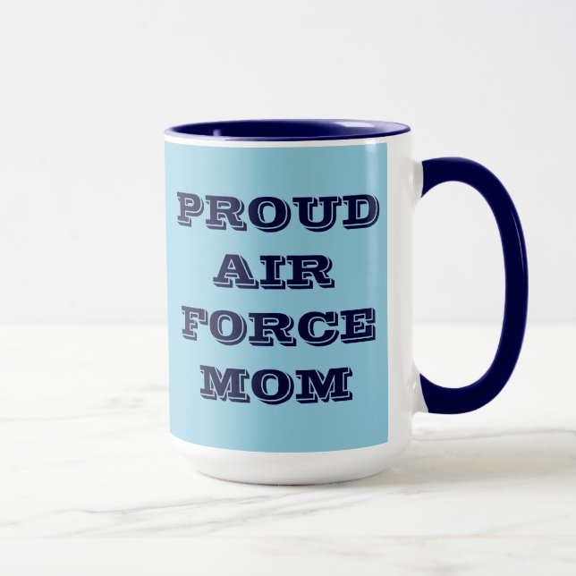 Mug Proud Air Force Mom (Right)