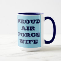 Mug Proud Air Force Wife