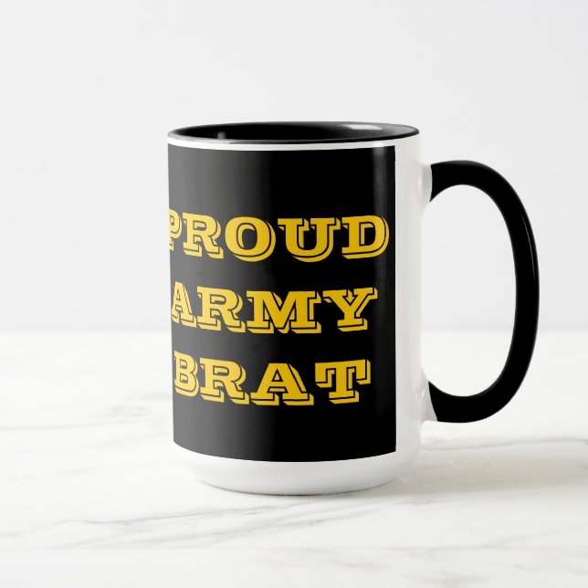 Mug Proud Army Brat (Right)