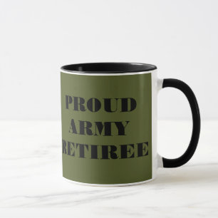 Mug Proud Army Retiree