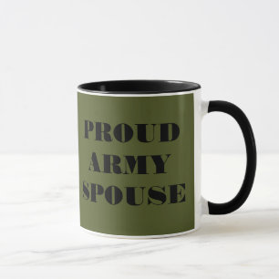 Mug Proud Army Spouse