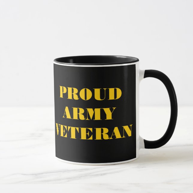 Mug Proud Army Veteran (Right)
