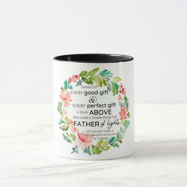Mug Proverbe de la Bible chrétienne (Centre)