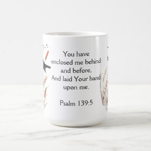 Mug Psaume 139 Bible Écriture Vous Répondez Blackbird