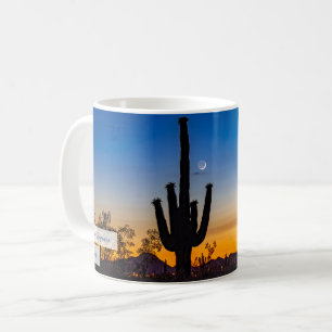 Mug Psaume 18:28 du Saguaro crépuscule KJV