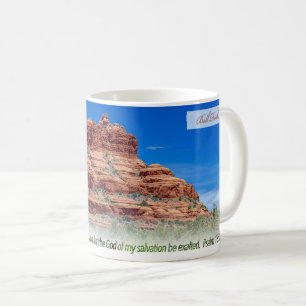 Mug Psaume 18:46 Rocher de Bell KJV