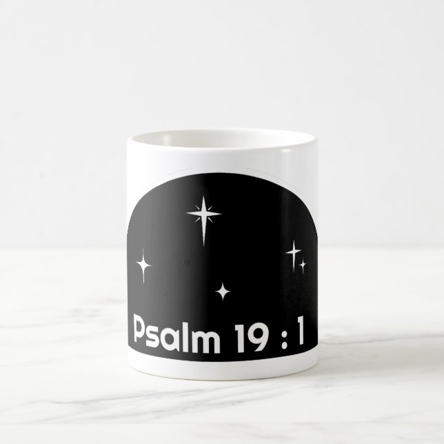 Mug Psaume 19 : 1, (Centre)