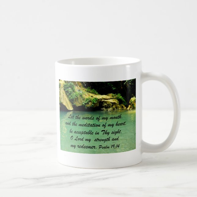 Mug Psaume 19:14 (Droite)