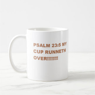 Mug Psaume 23:5