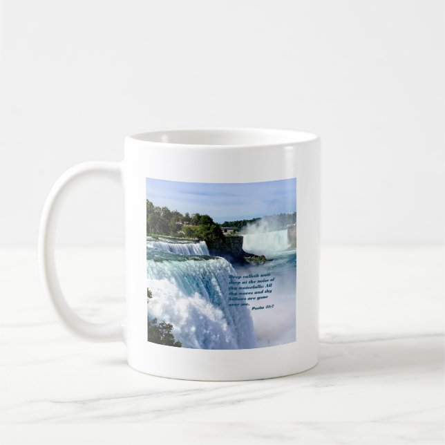 Mug Psaume 42:7 (Gauche)