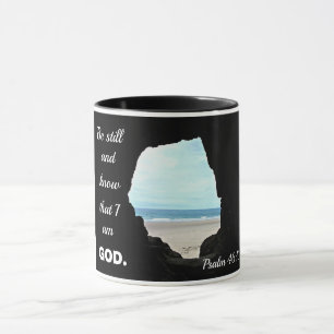Mug Psaume 46:10 Soyez calme et sachez que je suis Die