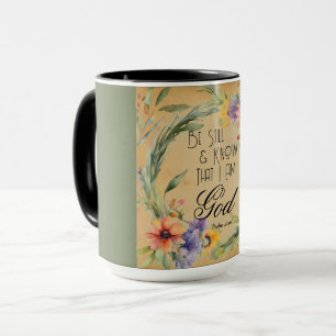 Mug Psaume 46:10 verset biblique