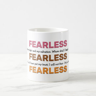 Mug Psaumes sans peur Inspirationnel JE NE CRAINS PAS