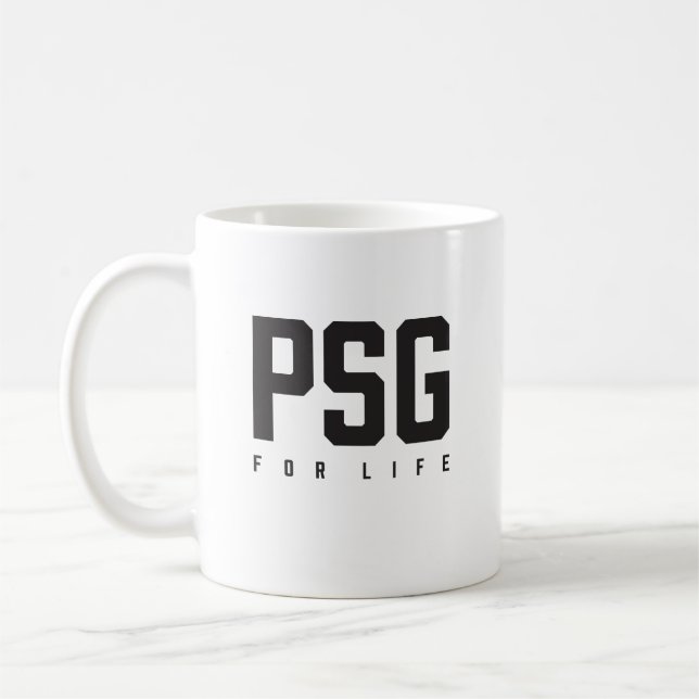 Mug PSG For Life (Gauche)