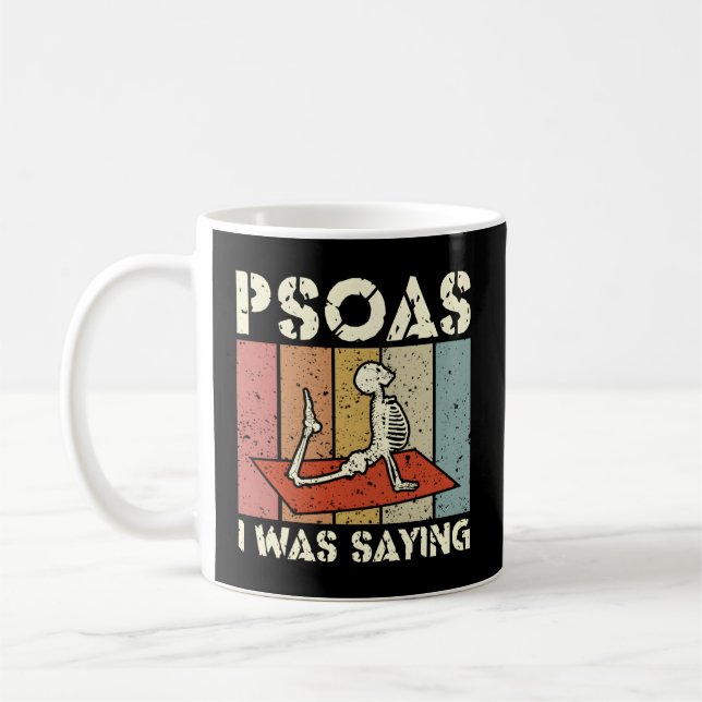 Mug Psoas Je Disais Massage Thérapiste Massage T (Gauche)