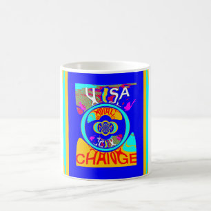 Mug Psychedelic Groove : Pop Art Énergie Abstraite