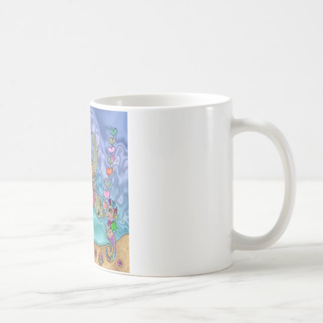 Mug Psychédélic Sea Turtle Seahorse (Droite)