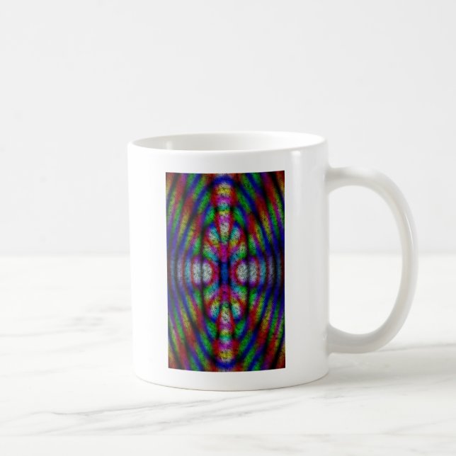 Mug Psychédélique, Une Abstraite (Droite)